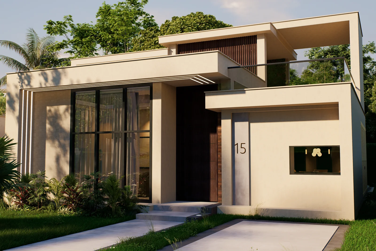 Villa tipo 2 · Exterior
