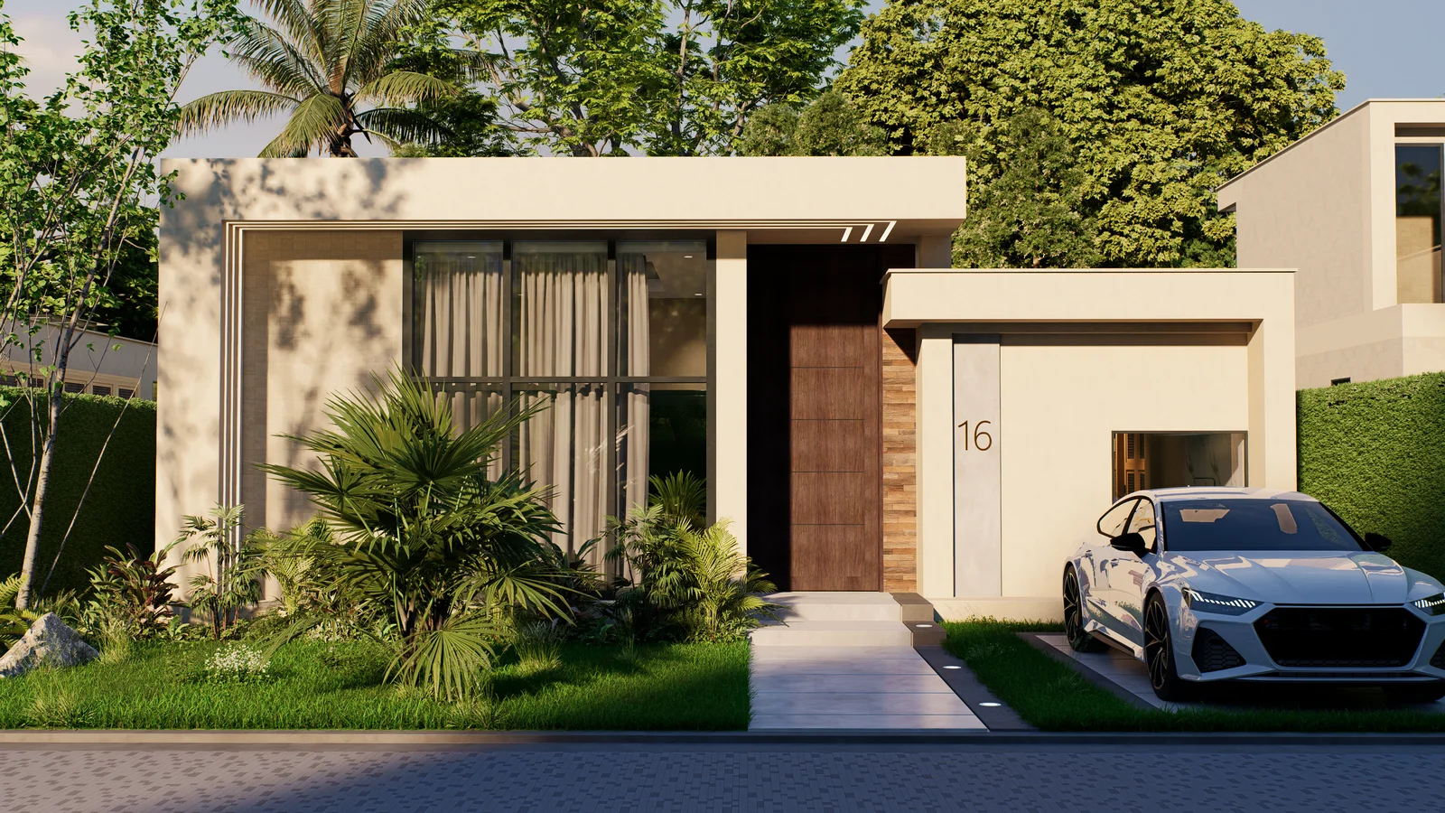 Villa tipo 2 · Exterior