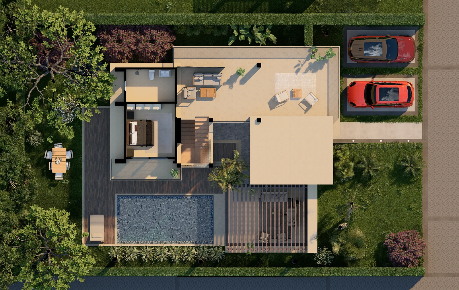 Villa tipo 3 · Planta 2 · altillo
