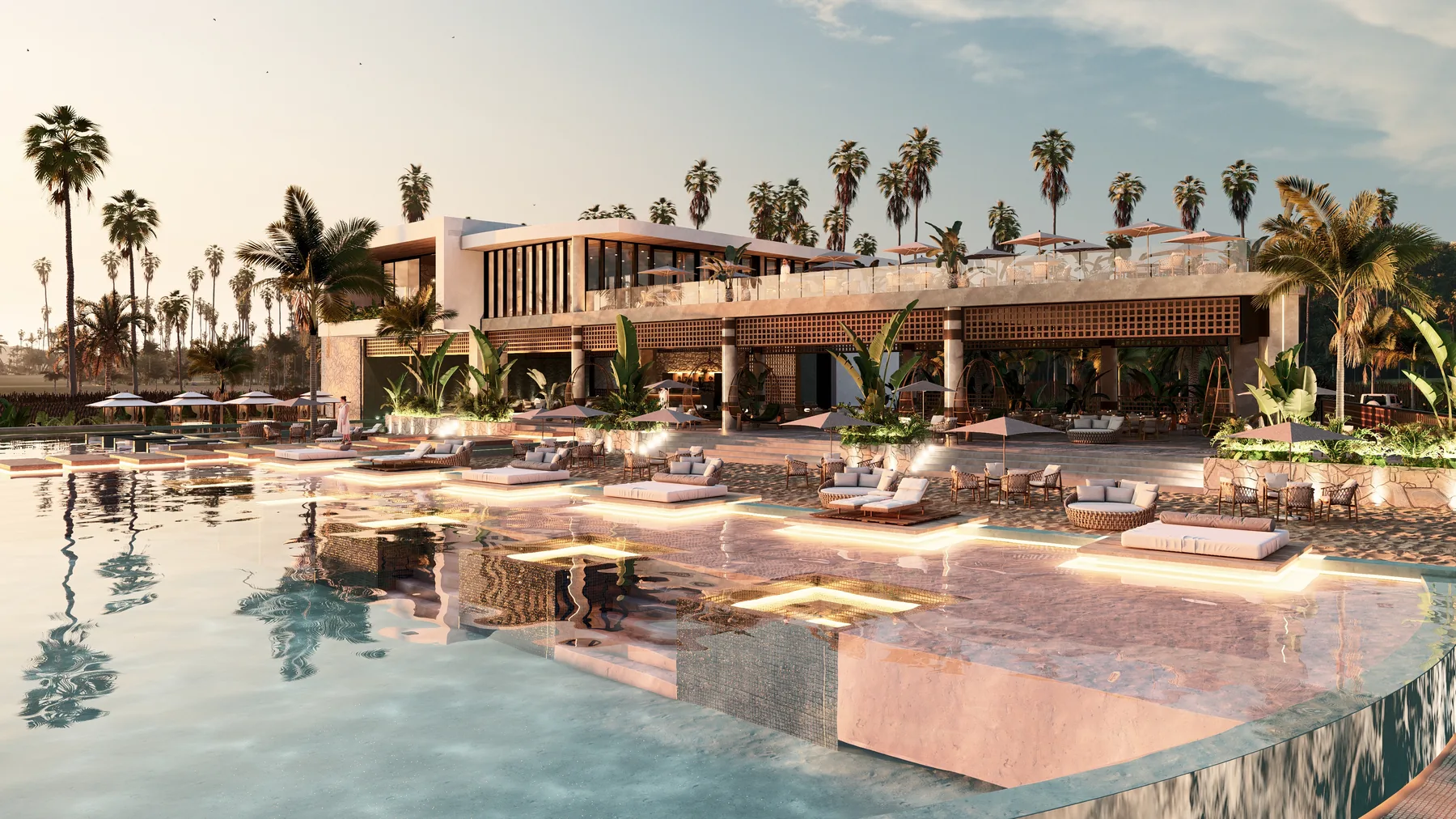 Piscina y club house · Szenza
