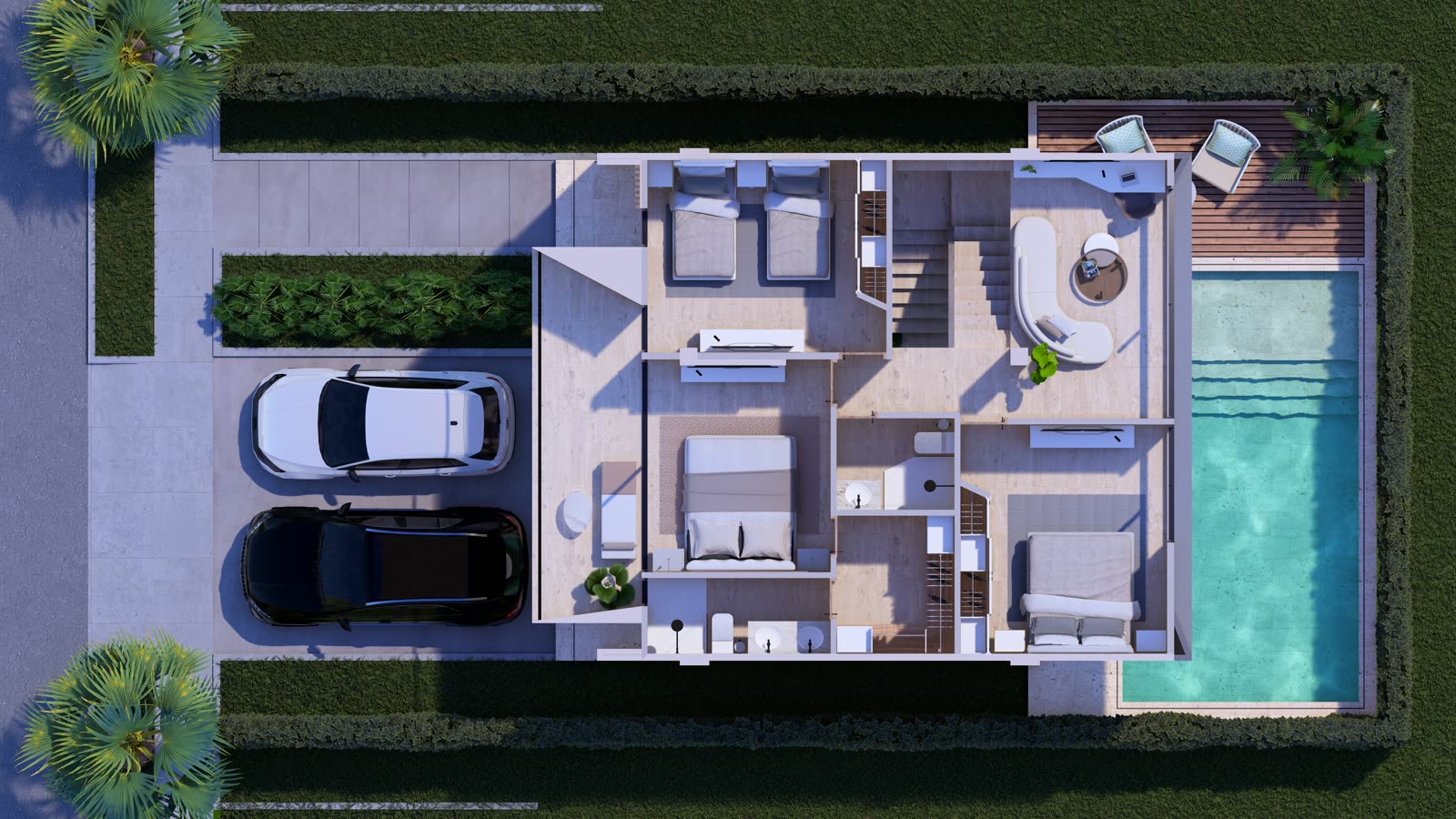 Villa tipo 1 · Planta 2