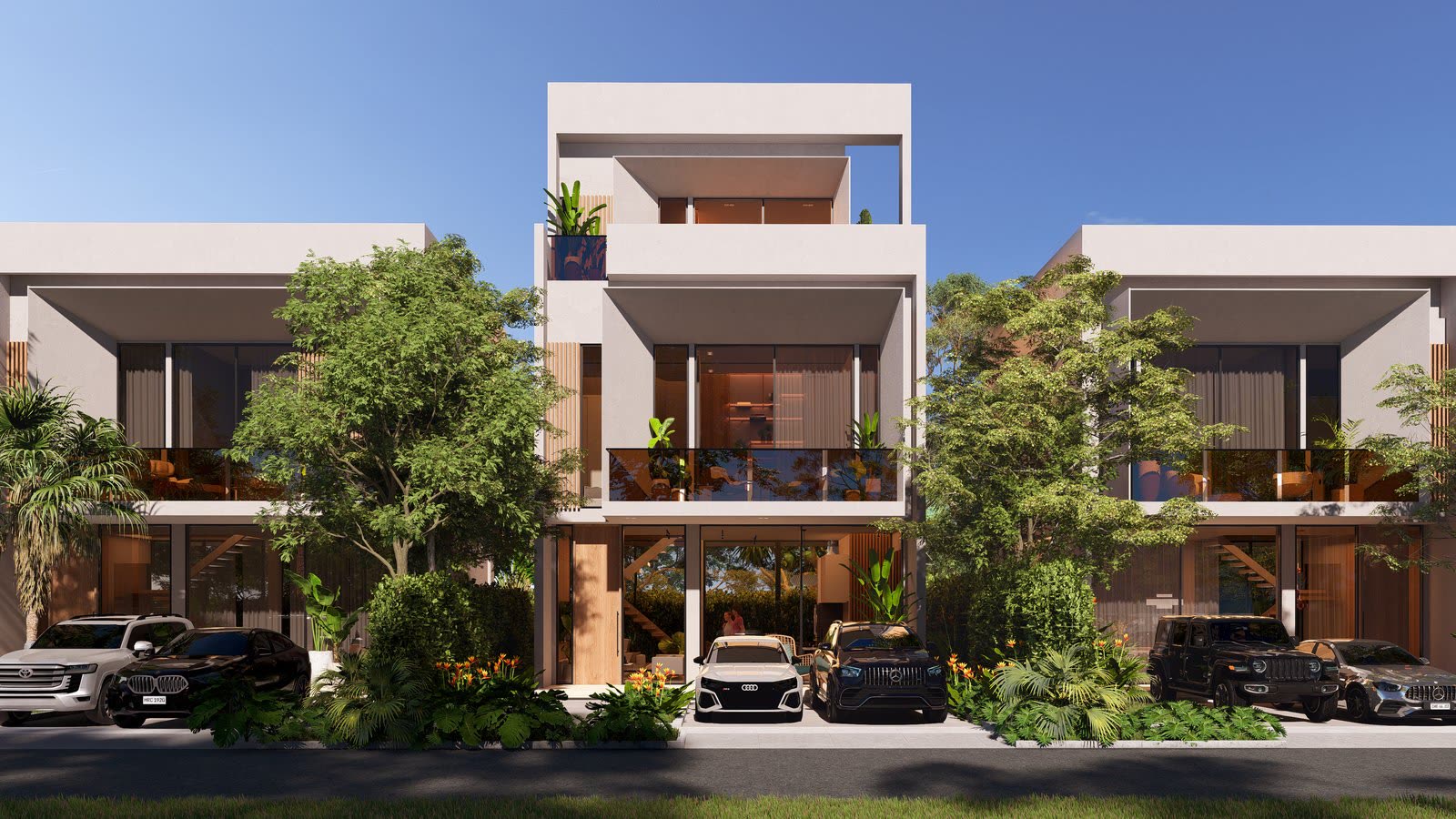 Villa tipo 2 · Fachada